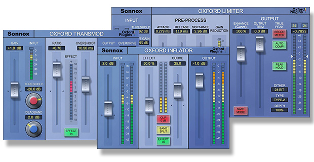Sonnox Oxford Enhance Bundle: Limiter v3, Inflator, Trans